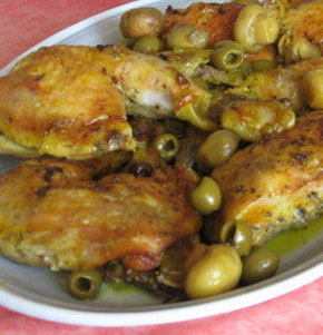 Recette Poulet Aux Olives Au Four